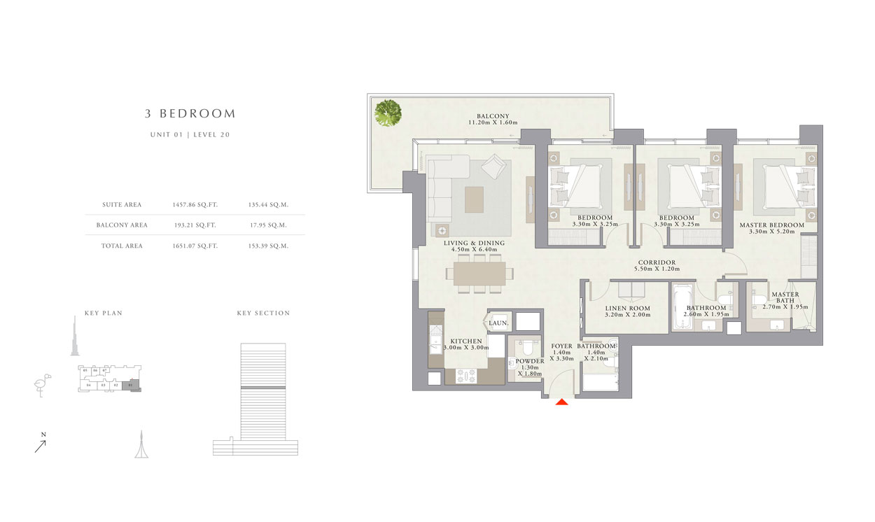 3 Bedroom